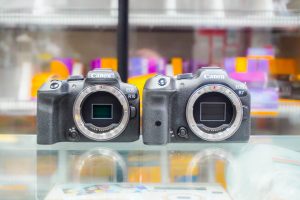 Sensores APS-C y Full Frame de dos cámaras Canon 