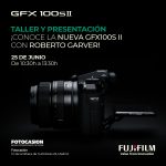 Taller de presentación de la nueva GFX100S II con Roberto Garver