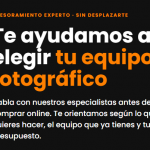 Fotocasión: asesoramiento fotográfico online para elegir bien tu equipo
