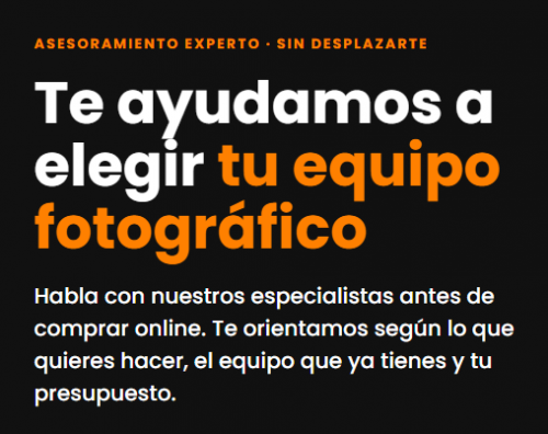 Fotocasion Asesoramiento online